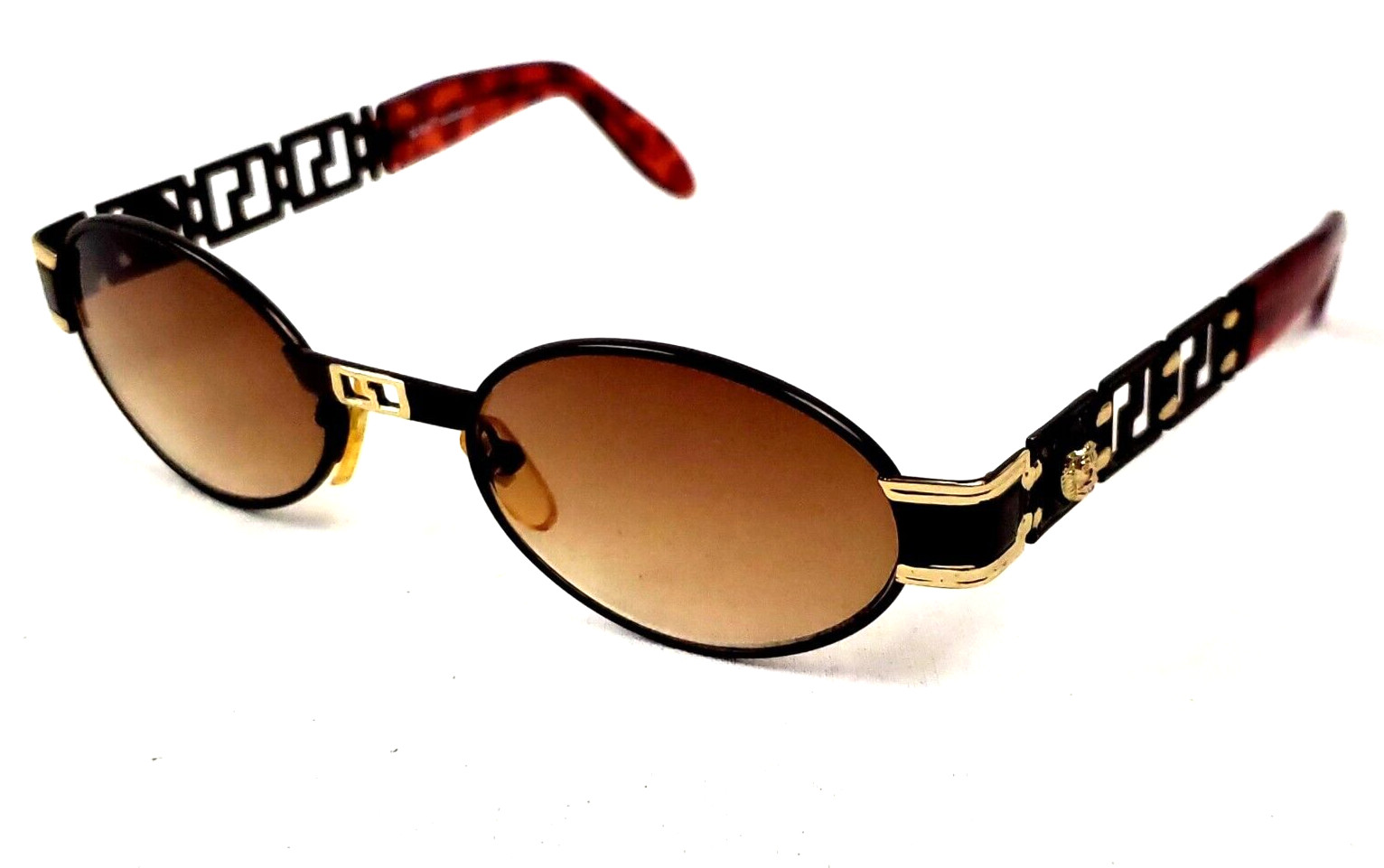 NYS Collection Sunglasses Adult Unisex Vintage Black/Tortoise Sun Glasses CT387