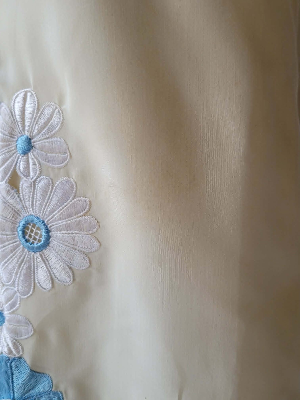 Vintage Tesoro’s Manila Philippines Embroidered Maxi Dress Designer 1970’s Bride