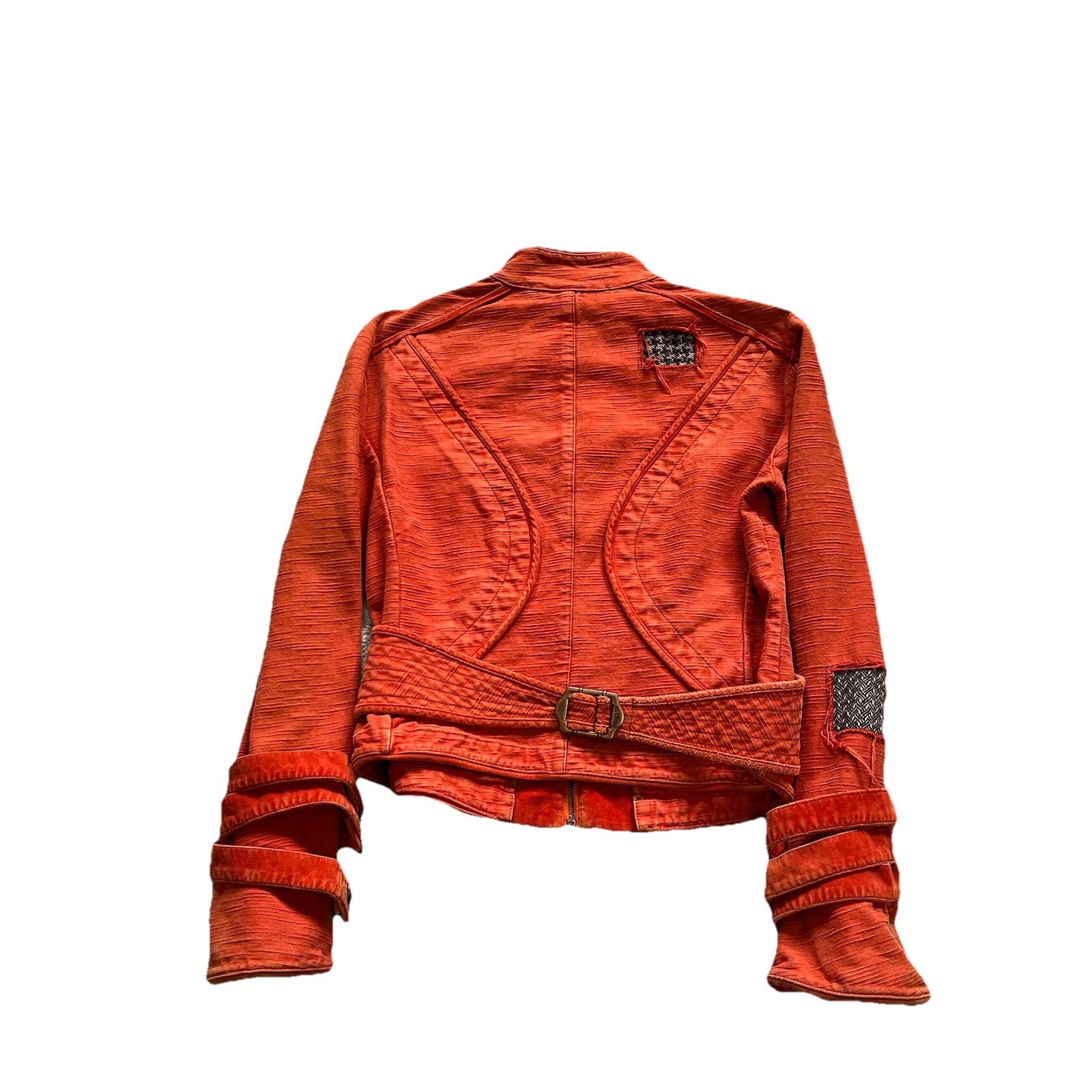 Roberto Cavalli (Just Cavalli ) Orange Buttoned Naval Jacket AW 2006 Collection