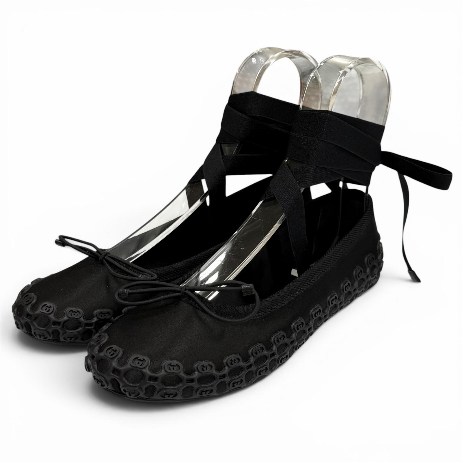 Gucci Interlocking G Satin Ballet Shoes – DUTY FREE