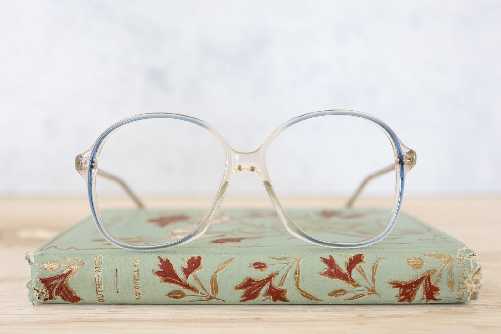 Vintage 1970s Germany Eyeglass frames multicolor NOS Grandma core Eyewear Nerd