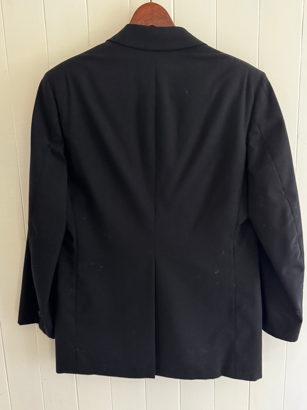 Vintage Palm Beach Formals Union Made Black Tuxedo 39R Jacket 33×30 Pants USA