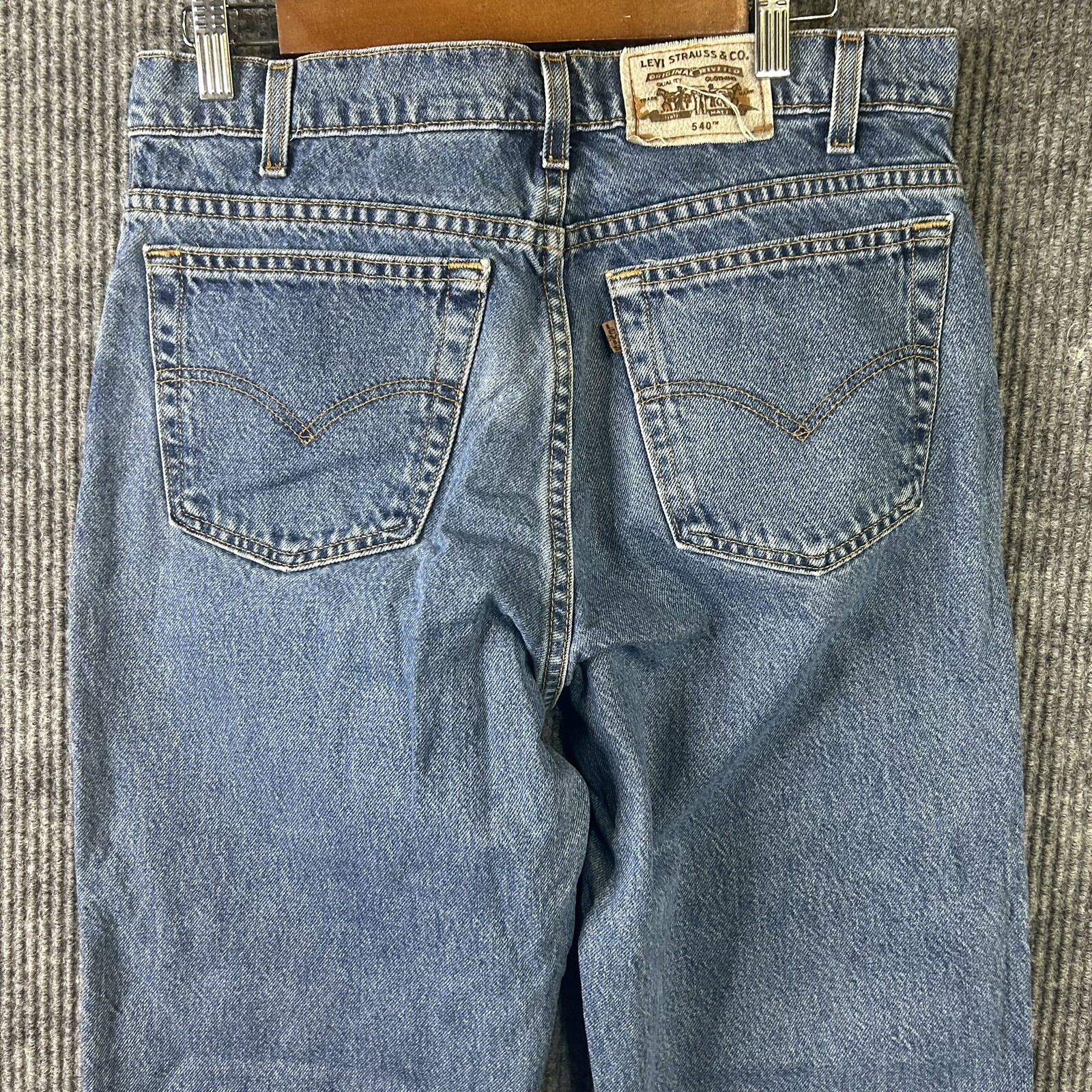 Vintage Levis Jeans 540 Men’s 33/32 Relaxed Fit Brown Tab
