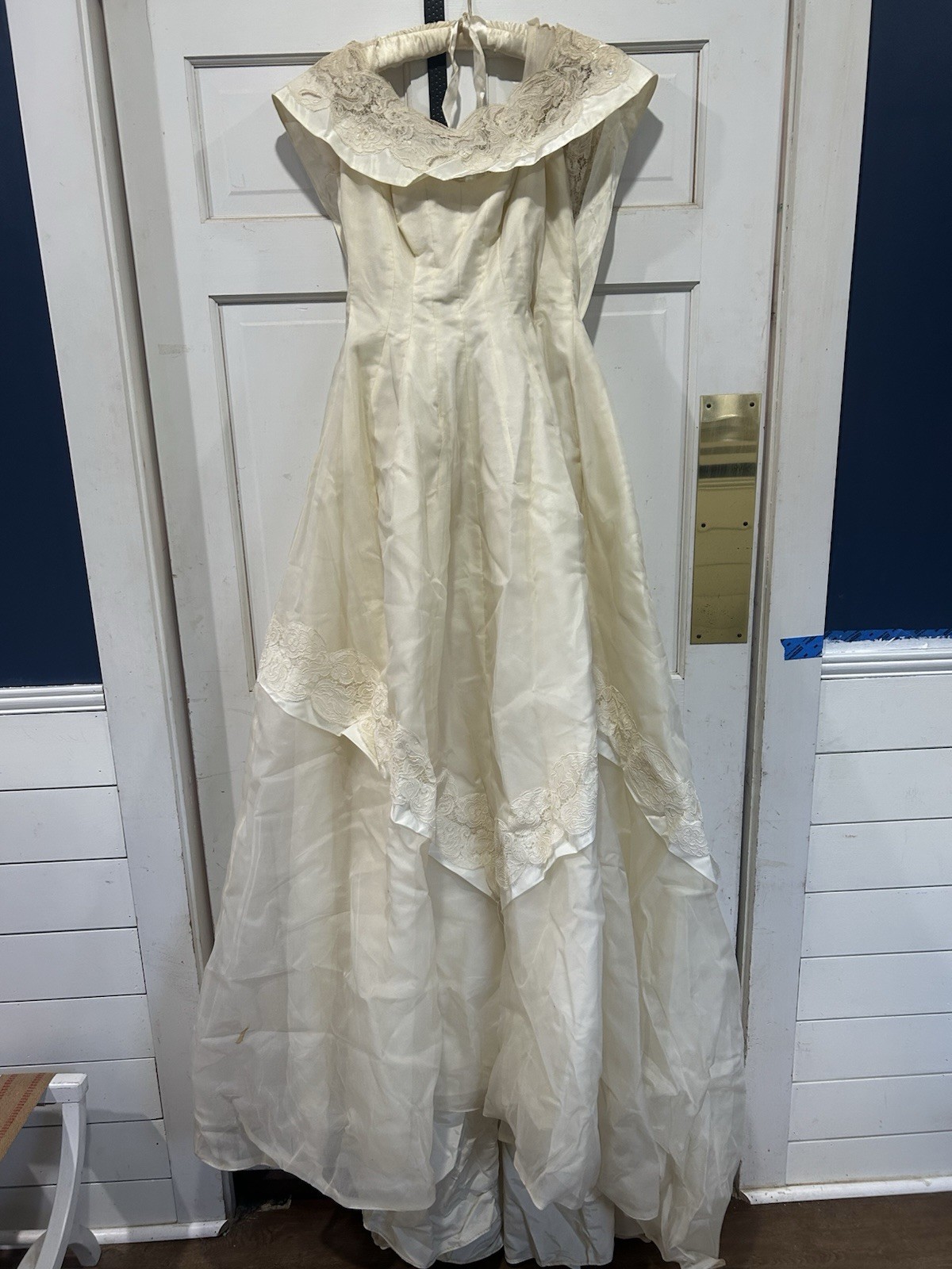 Vintage Wedding Dress Elegantly Crafted In Portland Maine