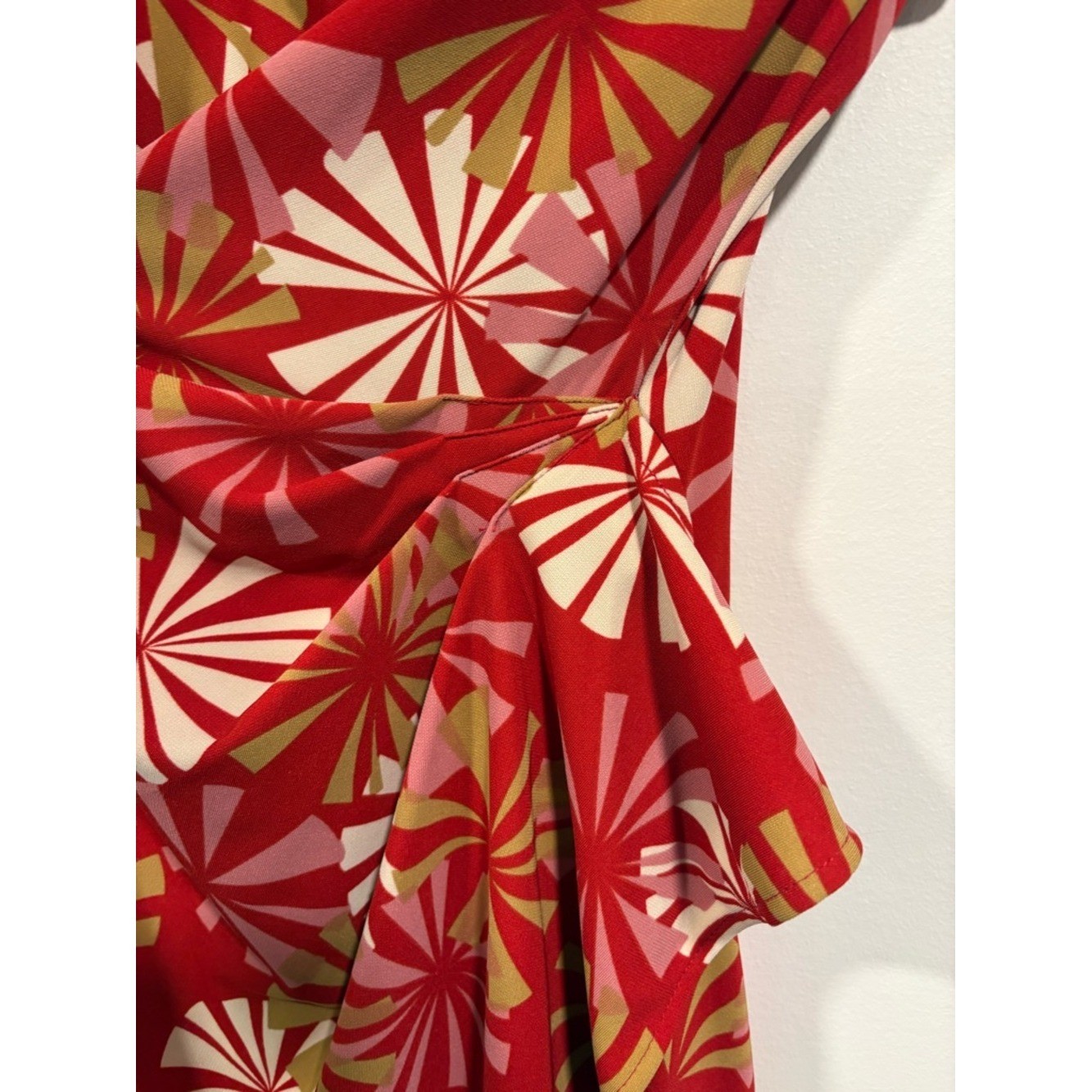 Vintage BCBGMAXAZRIA cowl neck mini dress