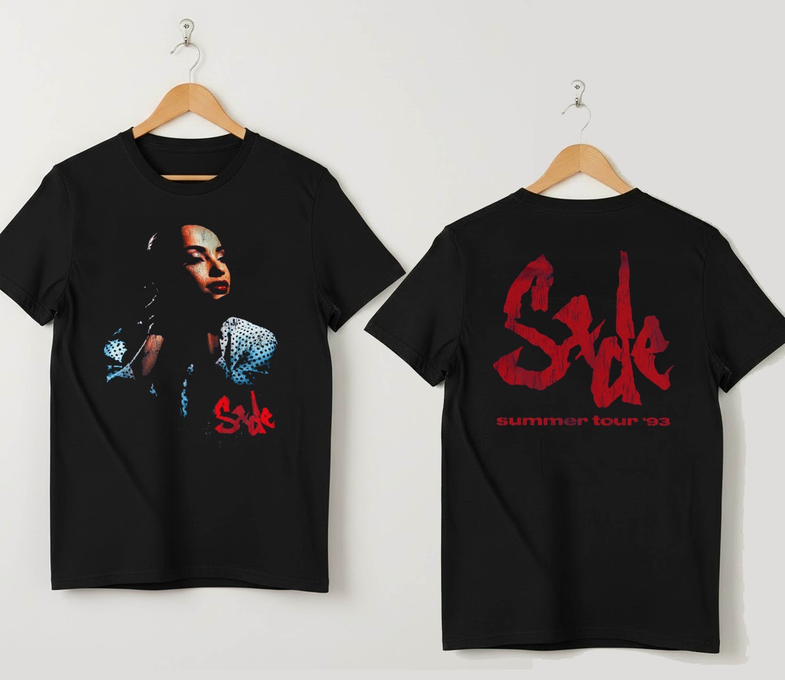 Sade Summer Tour 93 Vintage T-Shirt, Fan gift