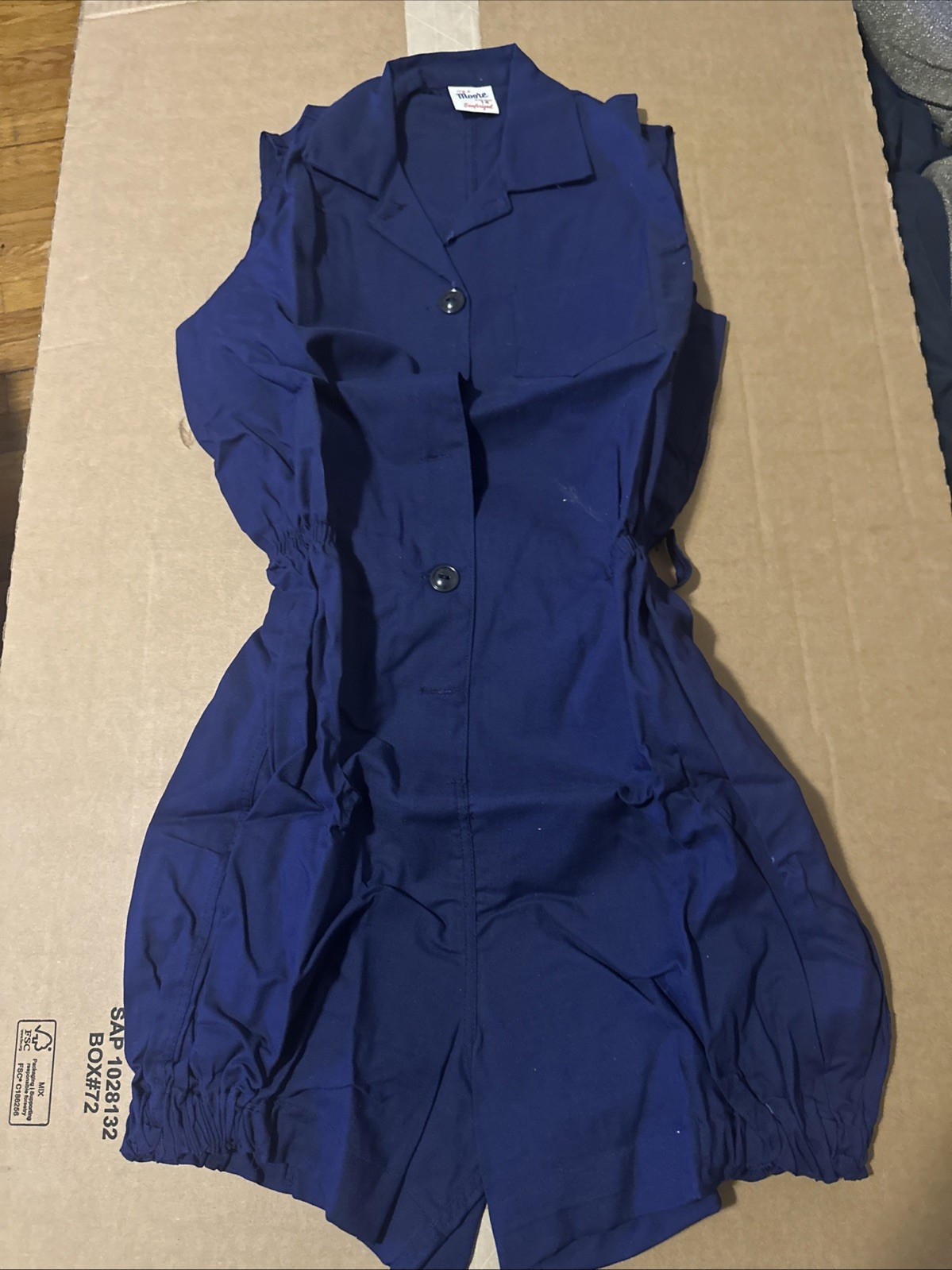 Lot Of (3) Vintage 1950’s / 60’s Moore Brand Romper Gym Suit Size 14 – NEW NOS