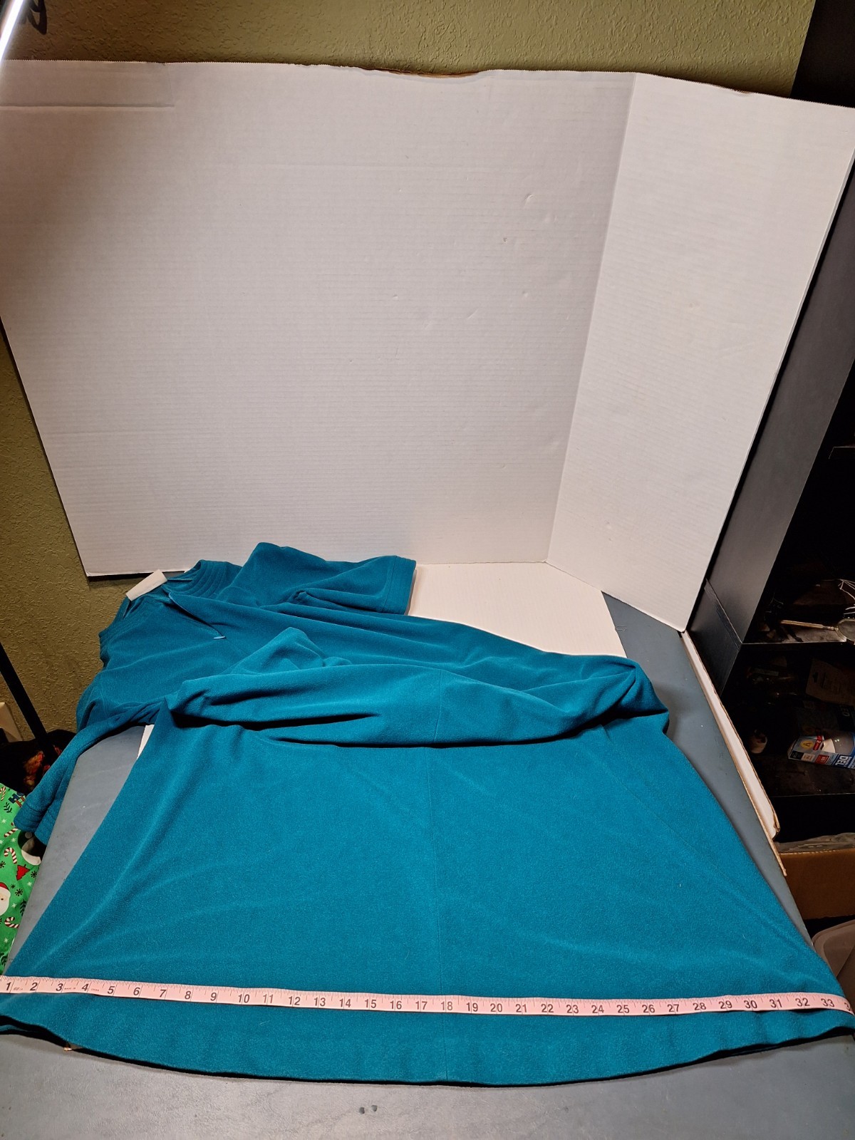 Vintage Vanity Fair Robe, Woman’s S, Turquoise, Polyester Blend