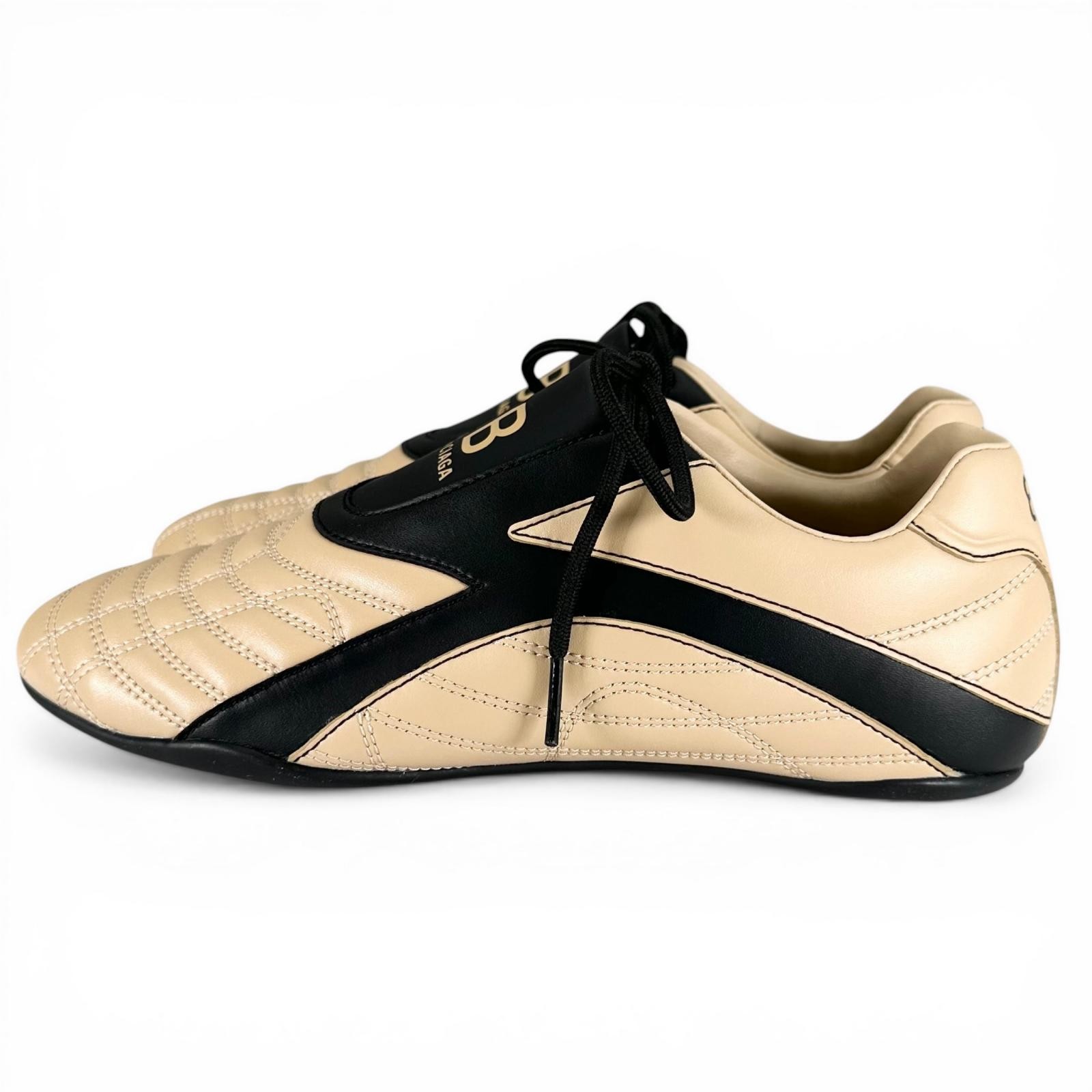 Balenciaga Zen Leather Sneakers – DUTY FREE