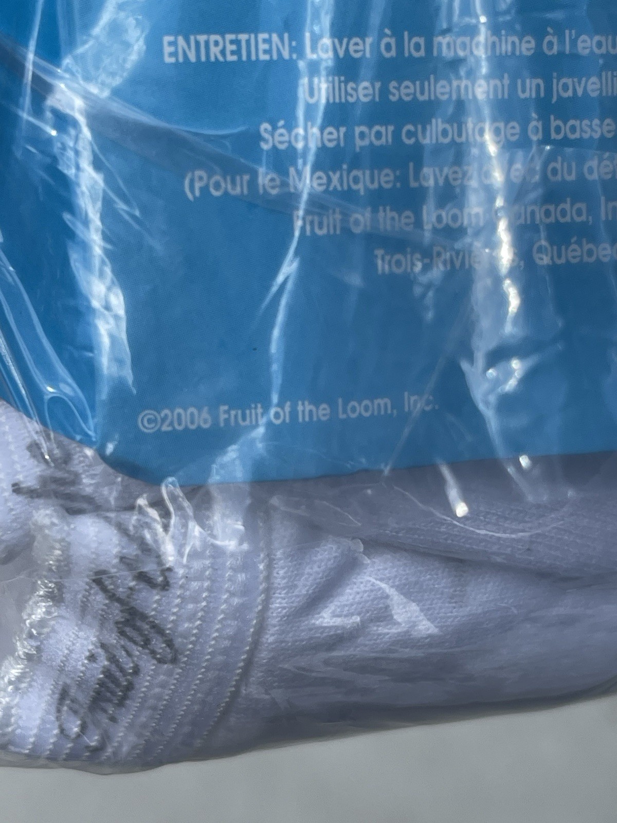 Vtg 2006 Fruit of the Loom 8 Cotton Briefs Size 10 (3X) New Sealed Multi Color