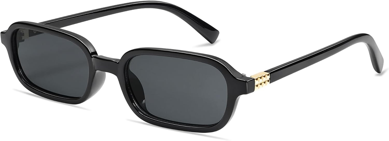Appassal Retro Rectangular Sunglasses for Women Vintage 2026 Fashion Trendy Funn