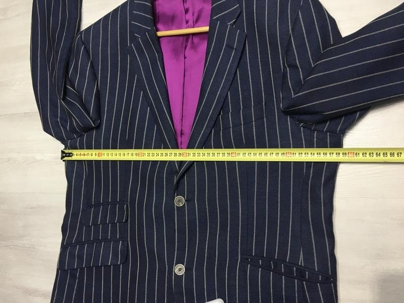 Men Canali Blazer Multicolor Silk Wool 38 / M / 46