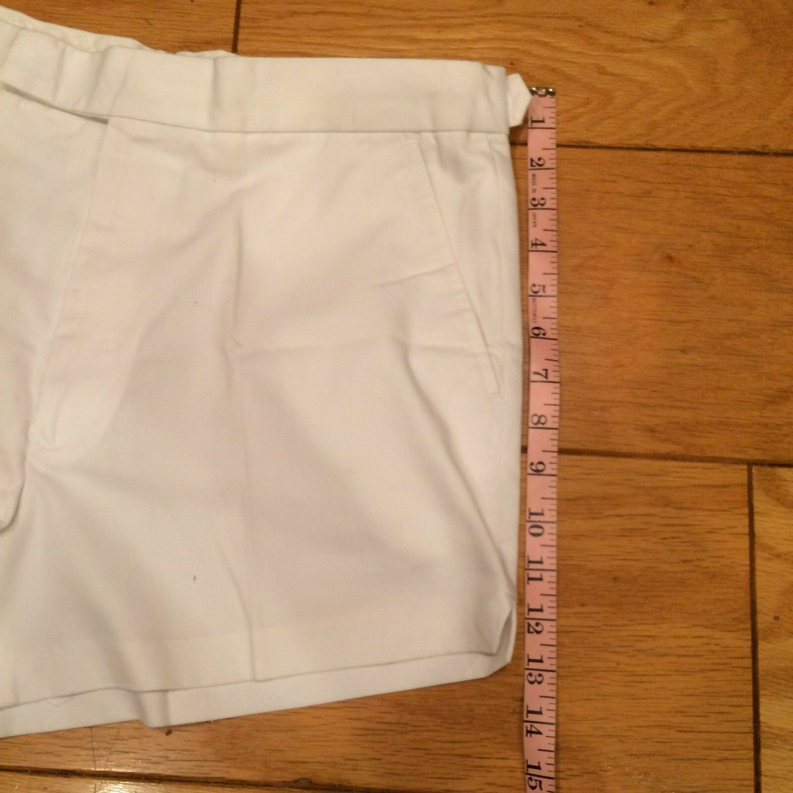 Cross Court vintage 70s ultra white tennis shorts polyester cotton vtg normcore