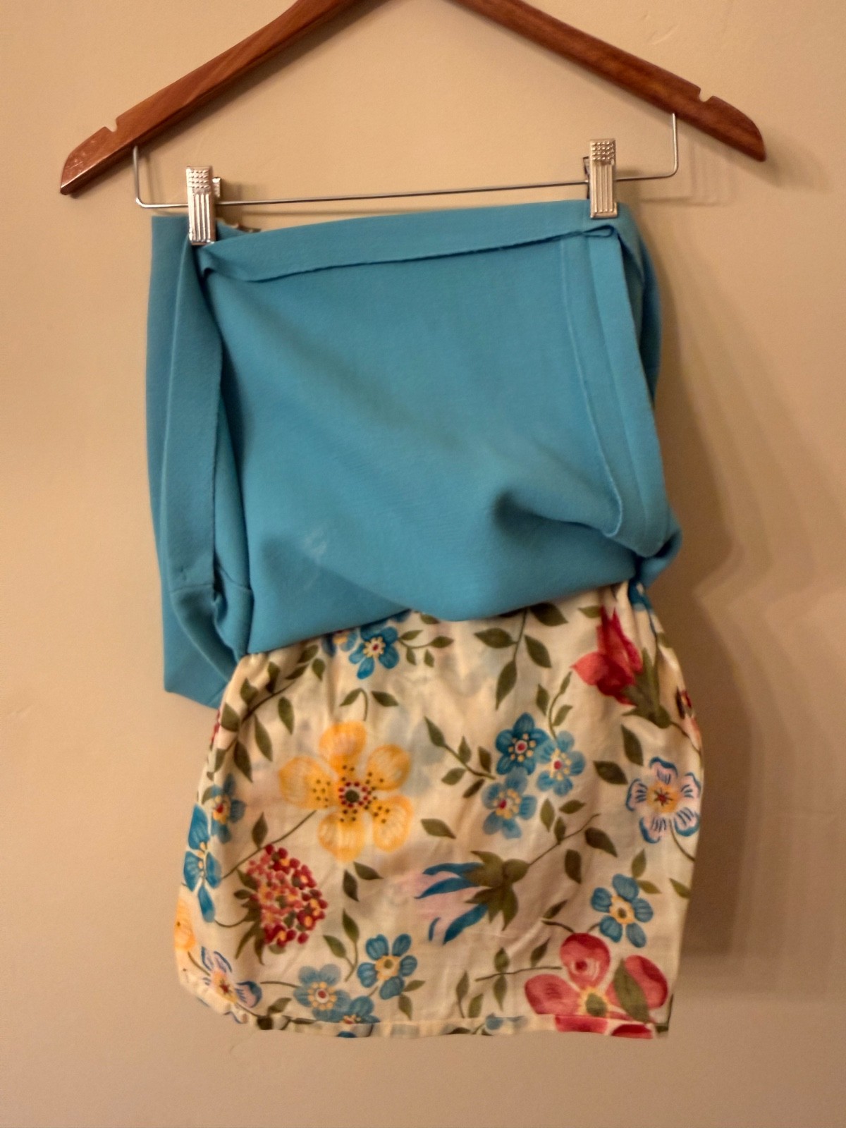 Rare Vintage Moschino Cheap and Chic Wool Skirted Suit with Matching Shirt