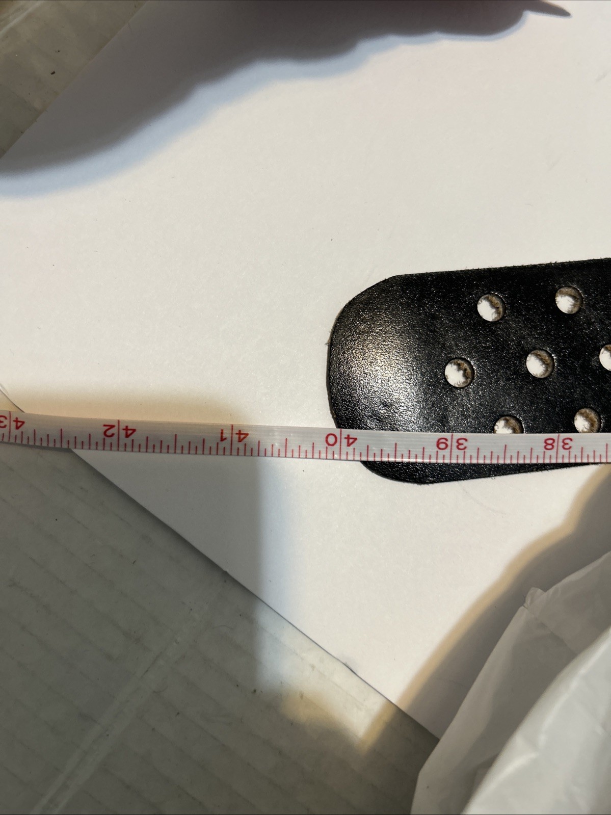 Handcrafted Leather Belt With Buckle 40’ Inches Long