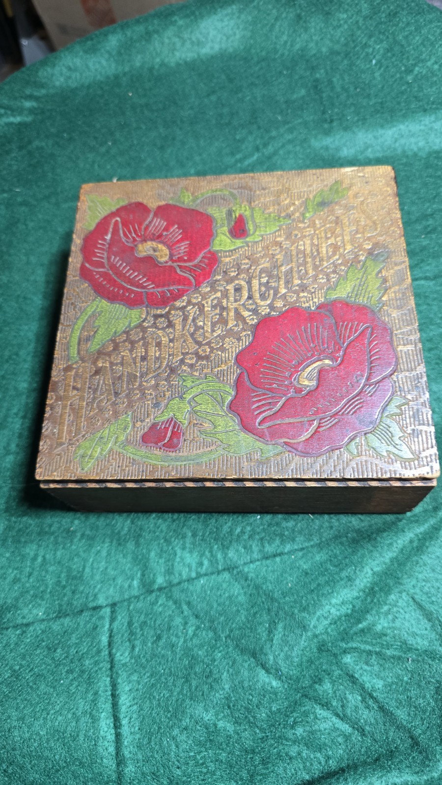 Vintage Handkerchief Box