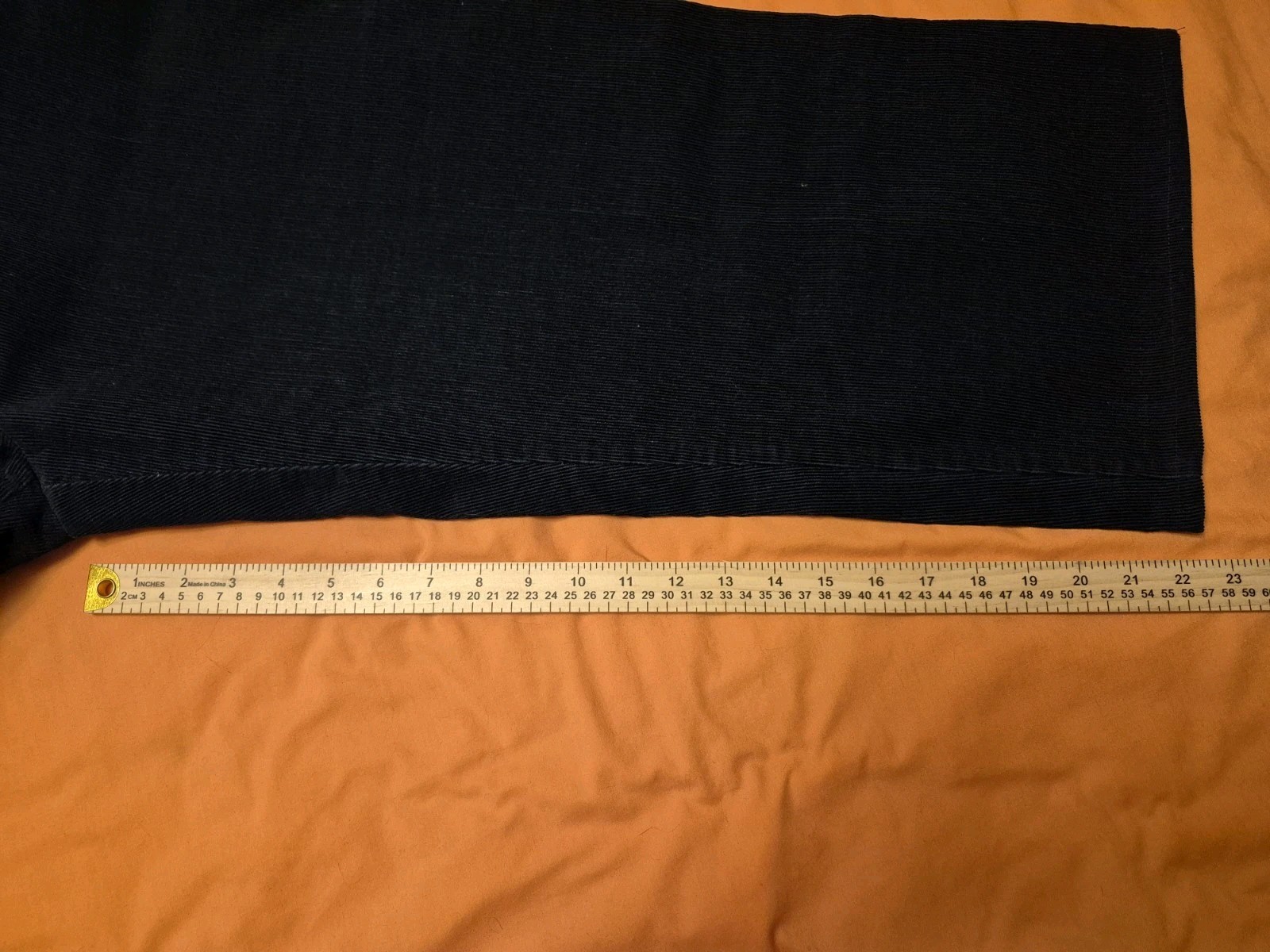 2 PAIRS VINTAGE SEARS WORK LEISURE PERMA PREST CORDUROY PANTS NAVY GREY 44 WAIST