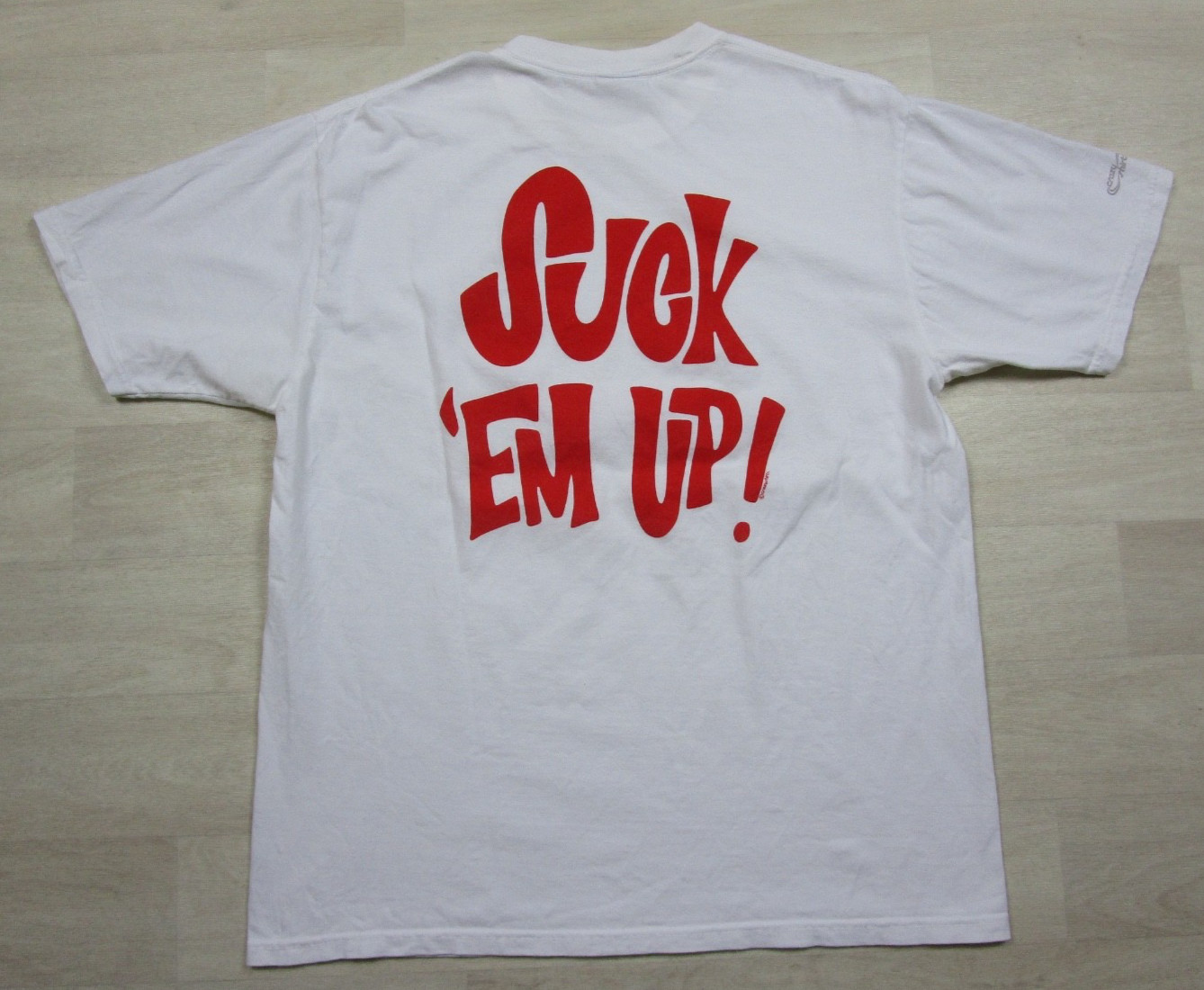 Vintage Y2K Suck ‘Em Up T-Shirt Men’s (M) Crazy Shirts Don Ho Alcohol Drinking