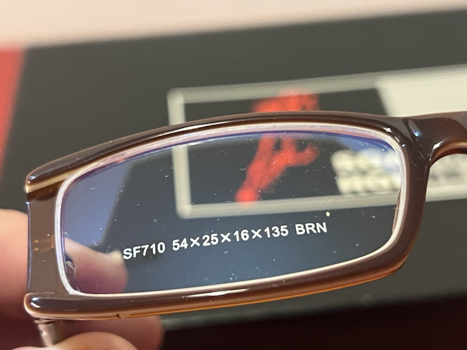 Soaring Horse Women’s SF710 Brown Rectangular Glasses – Office Siren Bayonetta
