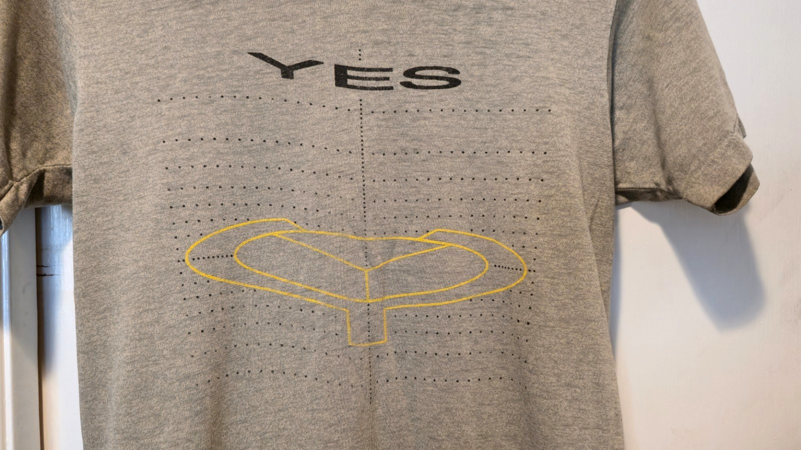 Vintage 1984 YES Band World Tour Grey T-Shirt – Size L