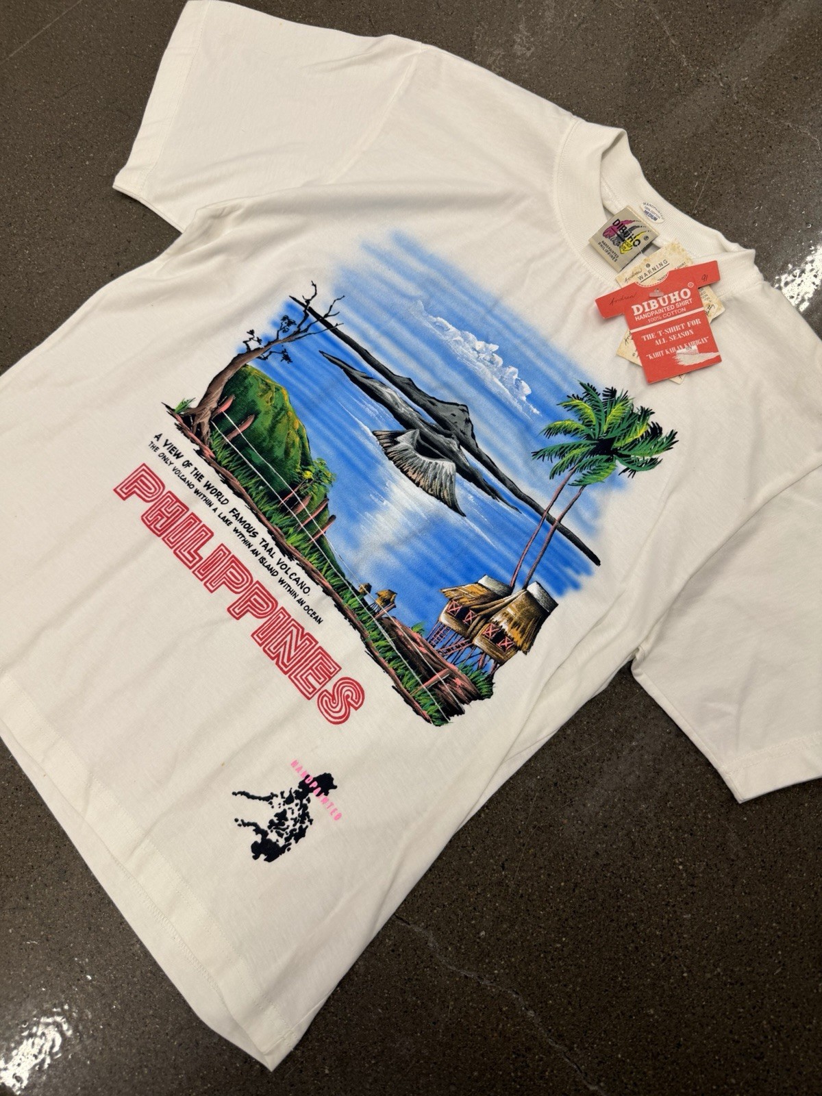 90s Philippines Graphic Short Sleeve T shirt