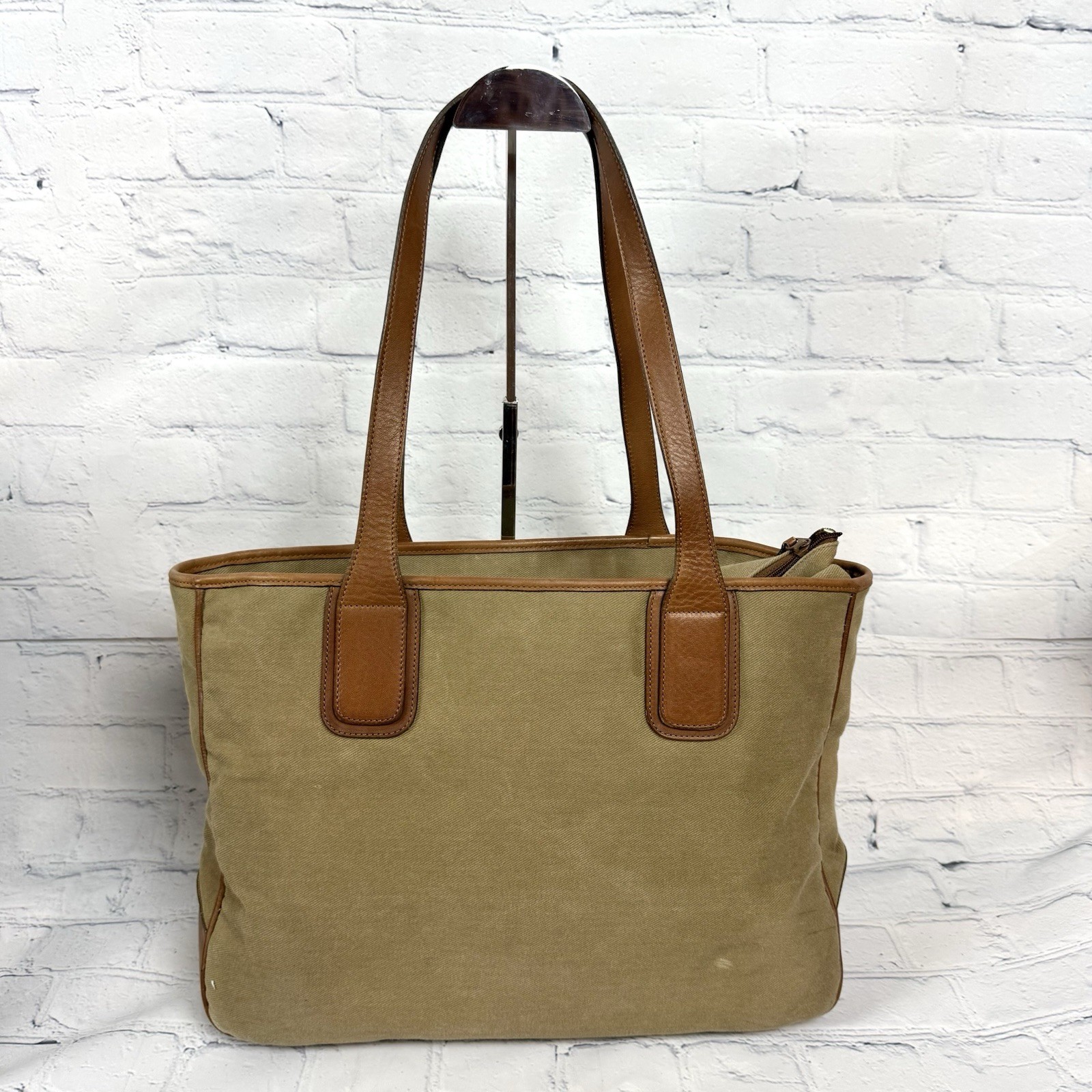 Vintage Ghurka No 71 Stadium Tote Bag Marley Hodgson Twill USA Check Interior
