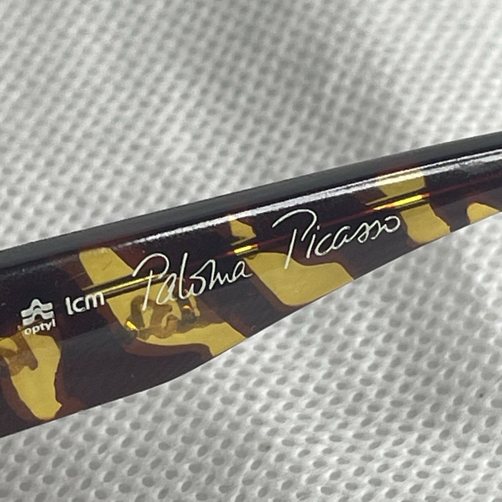 VTG Paloma Picasso Sunglasses Brown Tortoise 3735 10-56-13 130 Made In Germany