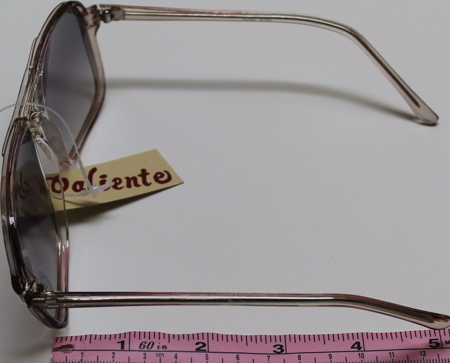 Retro Sunglasses Gradient Grey Lens w Pink Square Frames 100% UV CR-39 each