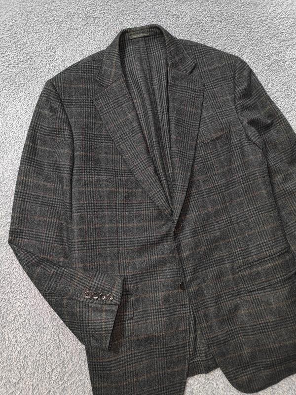 Men Ravazzolo grey cashmere blazer 40 /L / 48