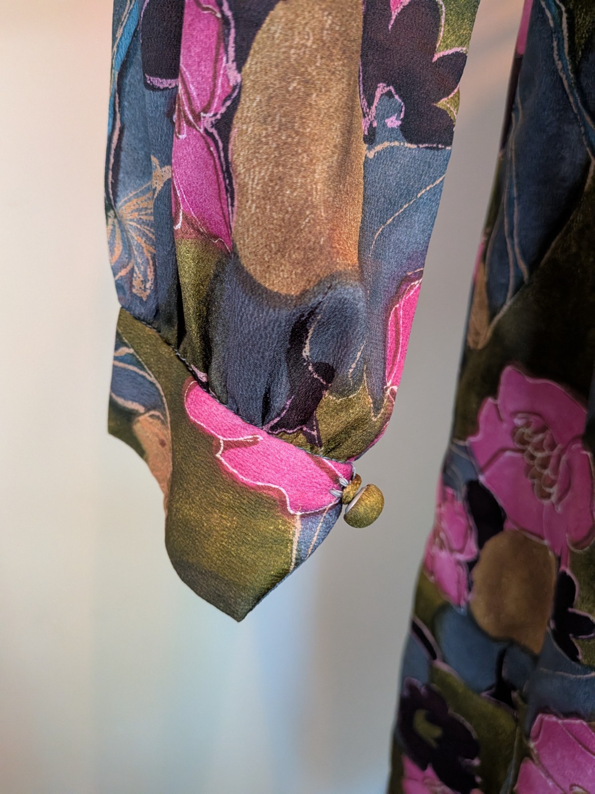 VTG 70s/80s Tori Richard Hawaiian Sheath Dress Small/Medium