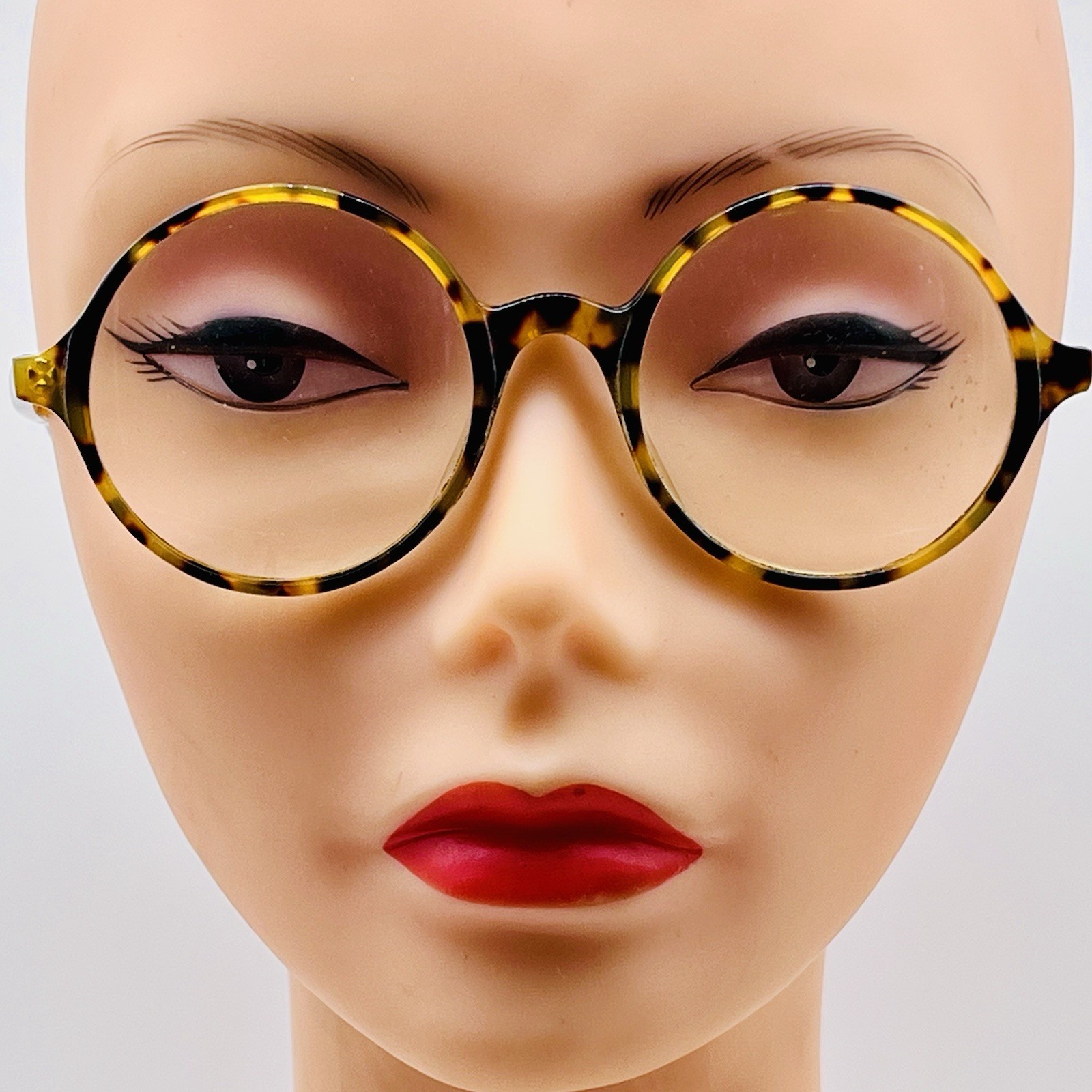 Vintage Page & Smith Eyeglasses Handmade in England Round Panto Frame 1960 1970s