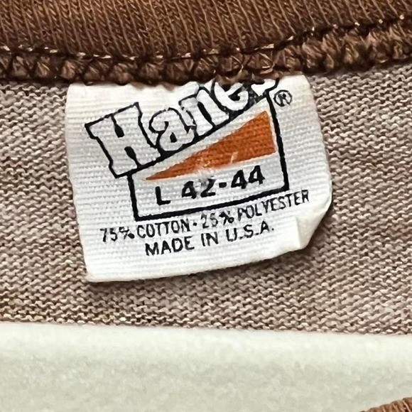 TRUE VINTAGE GRAIL 1970s Hanes Ringer Tee “NICK” – Modern Slim M/L