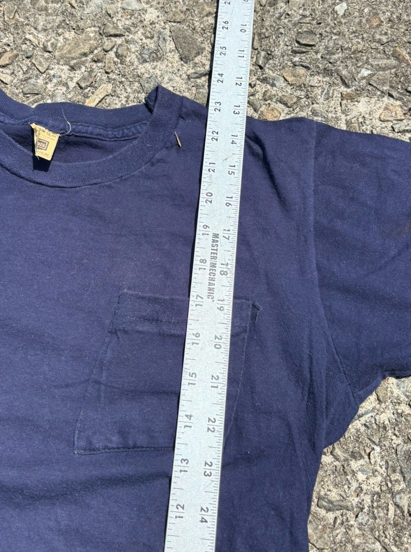 VTG 60s/70s Sears Work N Leisure Pocket Tee.small.Selvedged Pocket.CLASSIC