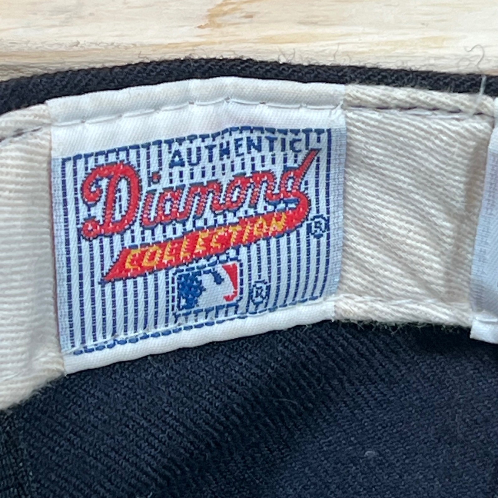 Vintage New Era 5950 Sz 6 5/8 Detroit Tigers Hat Diamond Collection Wool Fitted