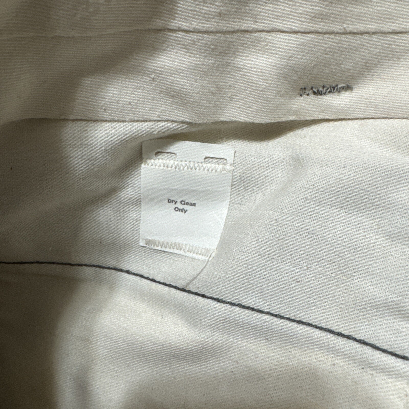 VTG Northway Mens Wool Pants 48”Wx 28”L Gray Pin Striped Water Repellent