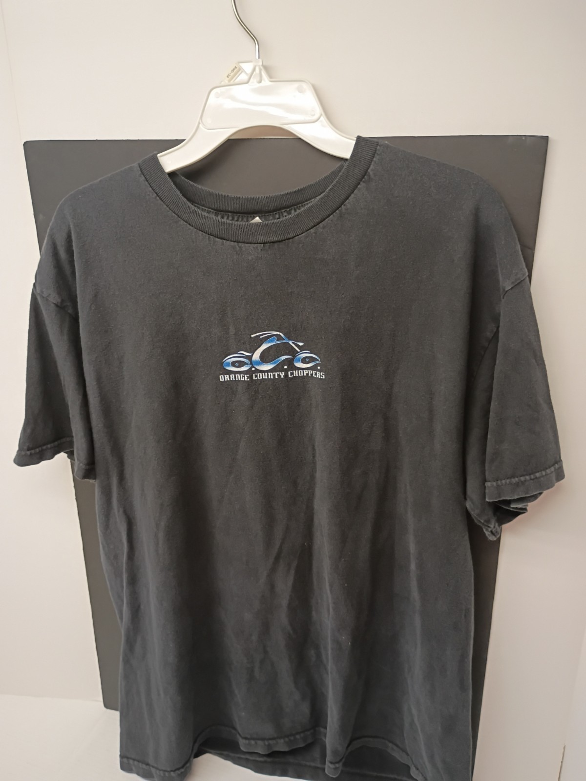Tennessee River VTG Men’s L Black Double-Sided Orange County Chopper Tee