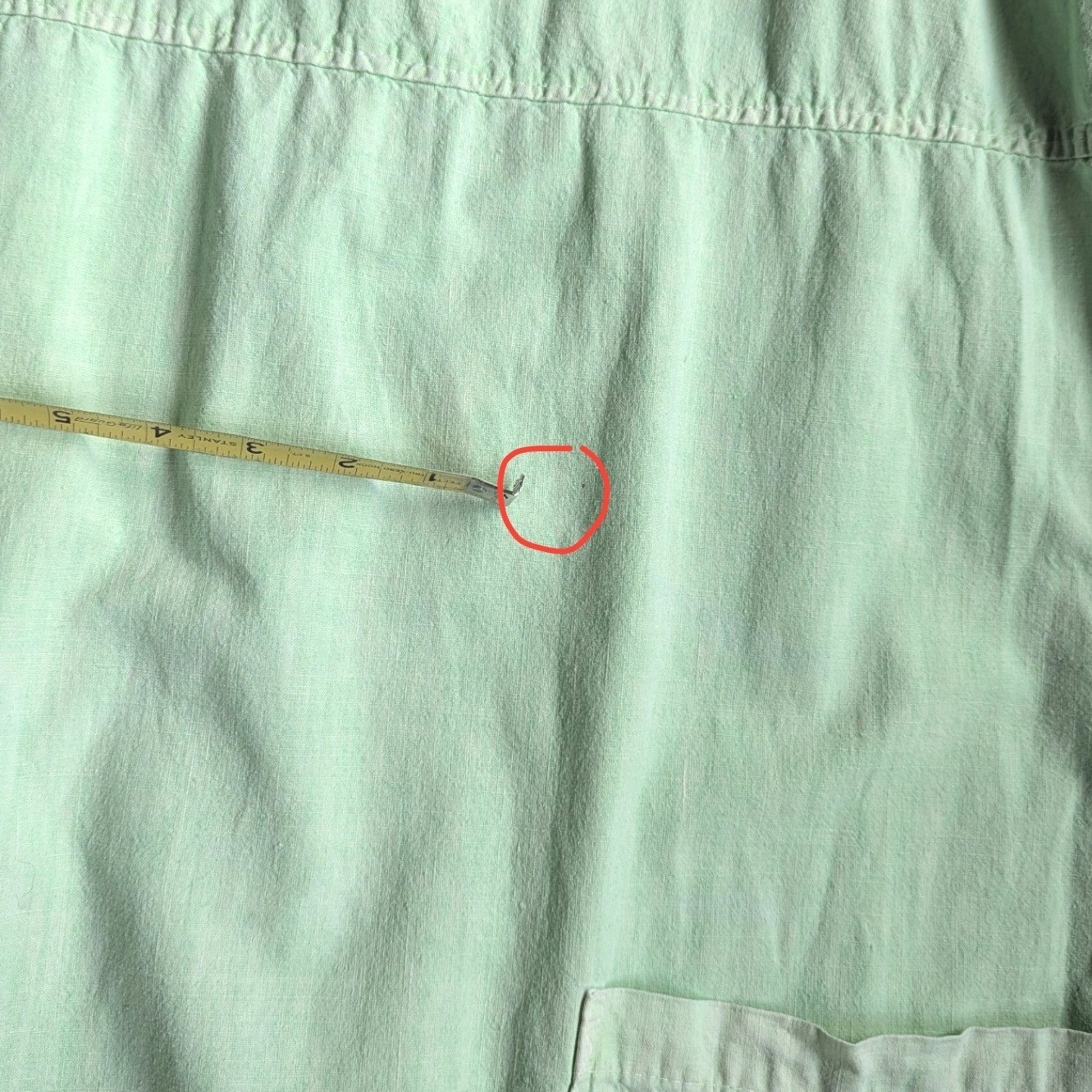 Fresh Produce Vintage 90s Mint Green Cotton Linen Blend Maxi Pocket Dress Small