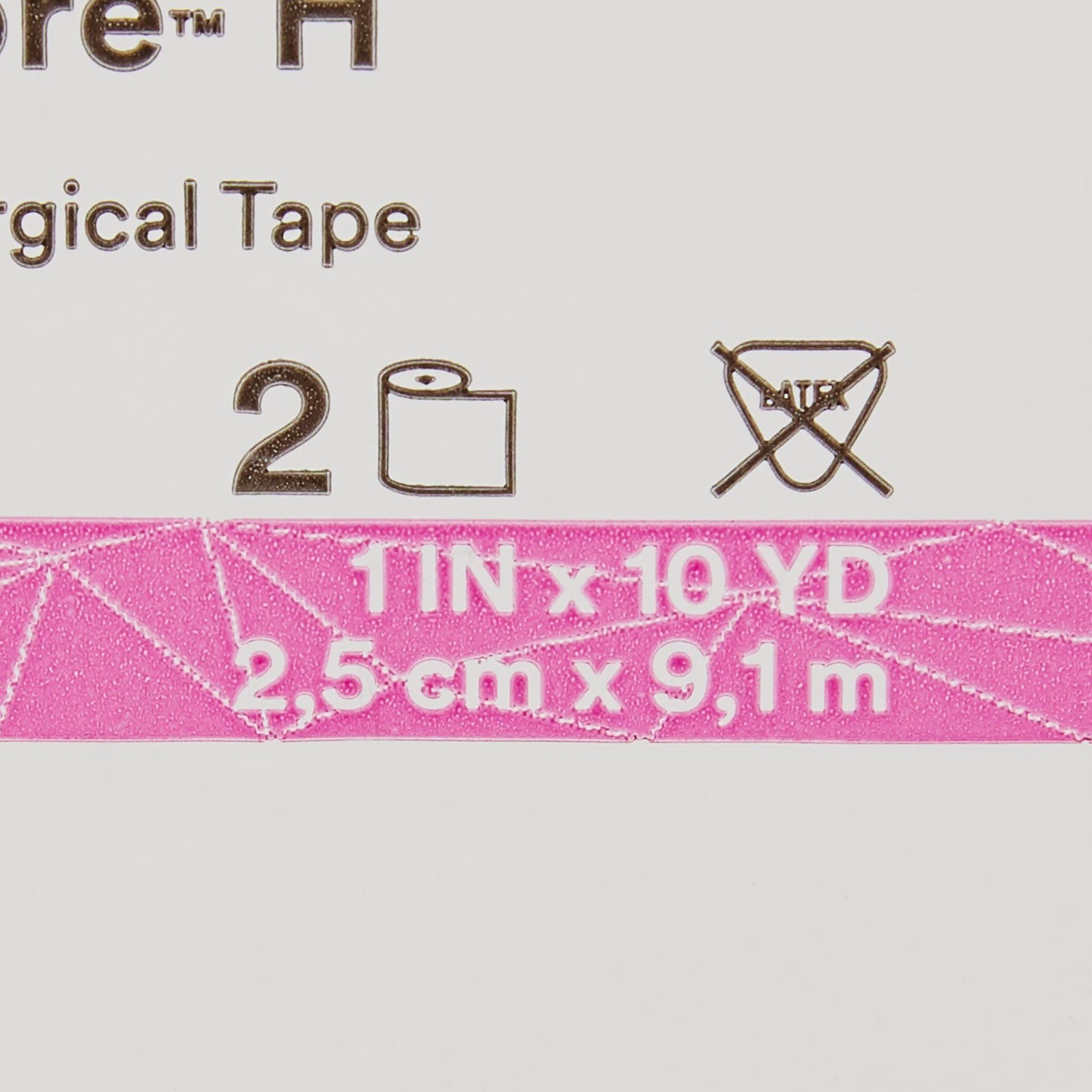 3M Medipore H Soft Cloth Surgical Tape 2861, 1″ x 10 yd (2.5cm x 9.1m)