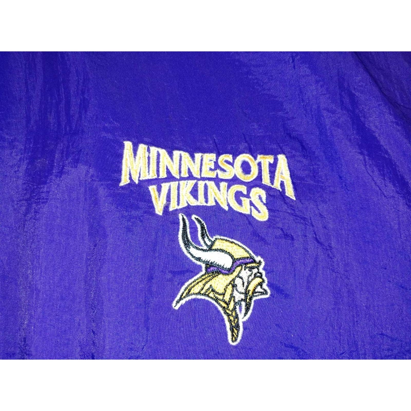 NFL Minnesota Vikings Game Day Pullover Windbreaker Purple 2XL