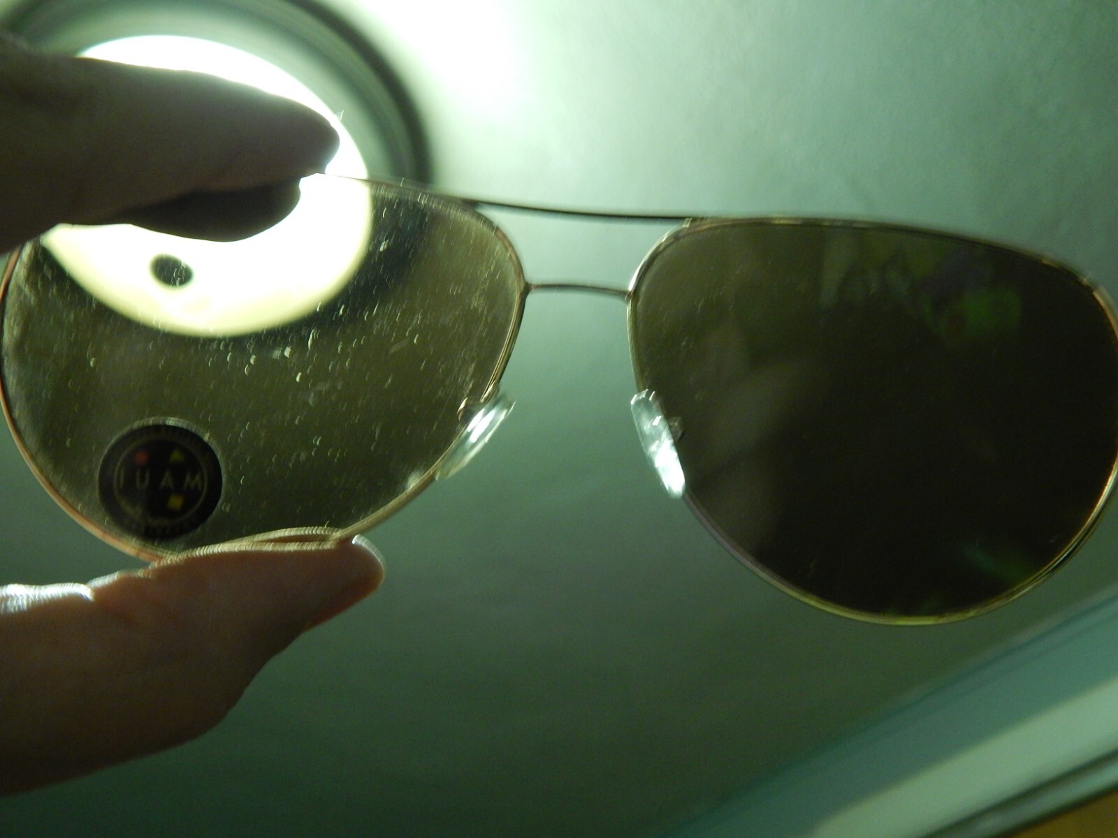 Maui and Sons 100% UV Protection Polarized Aviator Sunglasses Vtg Shades 😎