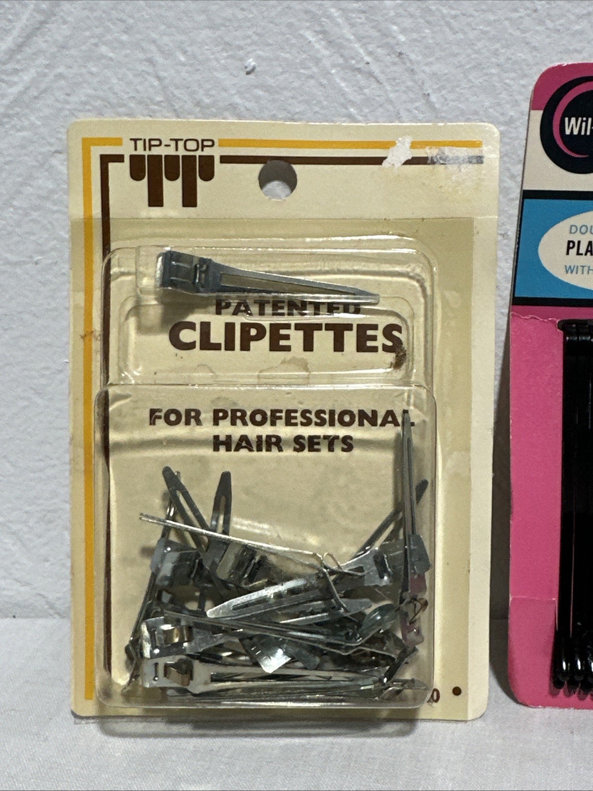 Tip Top Clipettes & Wil-hold Roller Pins NOS Vintage