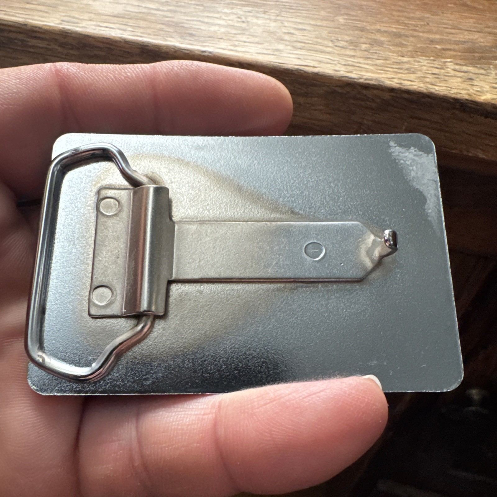 Vintage Jet Airplane Metal Belt Buckle Raised 3d Model Fast Free Shipping #11