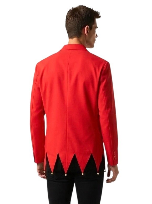 MOSCHINO – Vintage 1990s Wool Jingle Bell Blazer, Size Medium