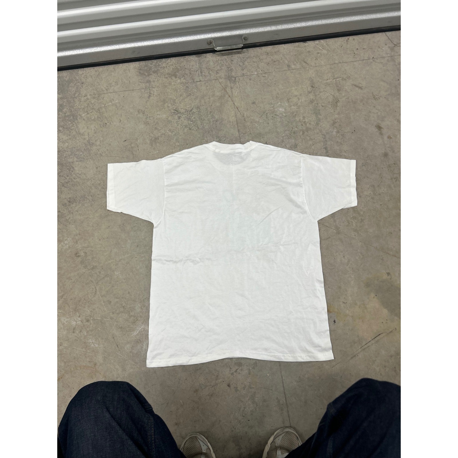 Vintage Fruit of the Loom 50th Birthday Graphic T-Shirt Mens XL White 1996 90s