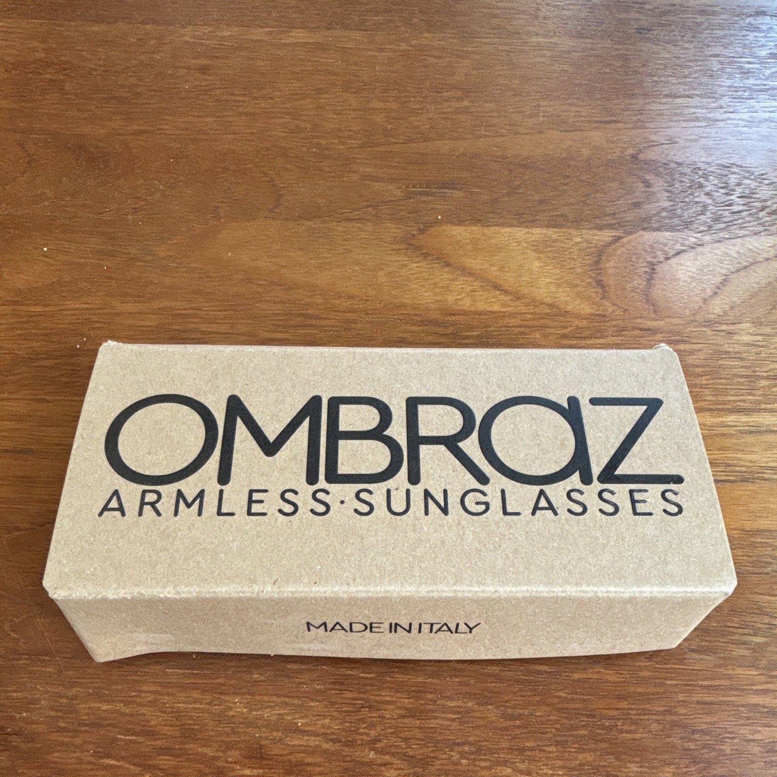 New Ombraz Dolomite Armless Sunglasses – Tortoise Frame – Polarized Yellow Lens
