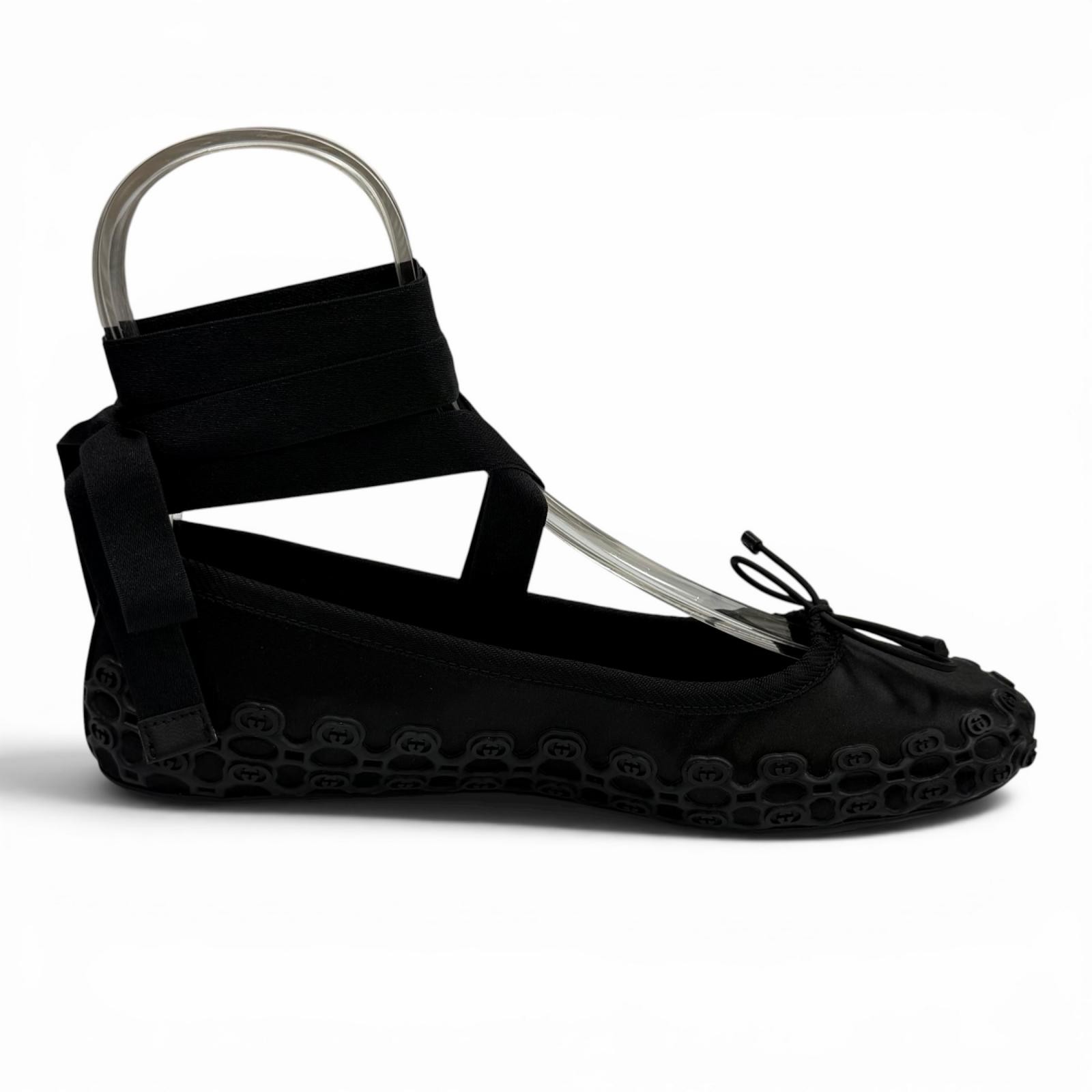 Gucci Interlocking G Satin Ballet Shoes – DUTY FREE