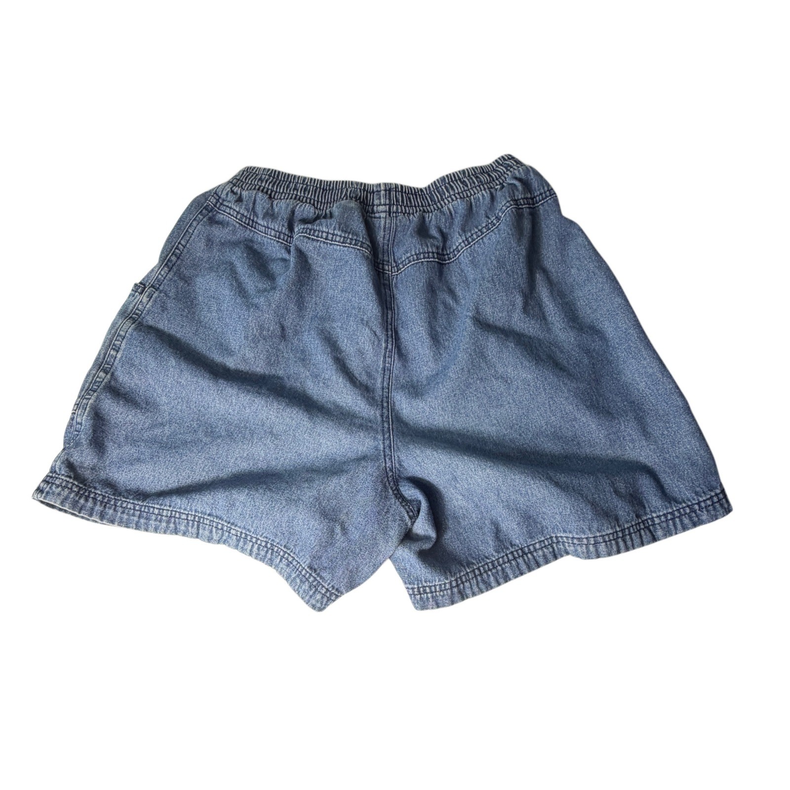 Vintage 90s Jonathan Logan Denim Cargo Shorts Size M Unisex Blue Utility Jorts