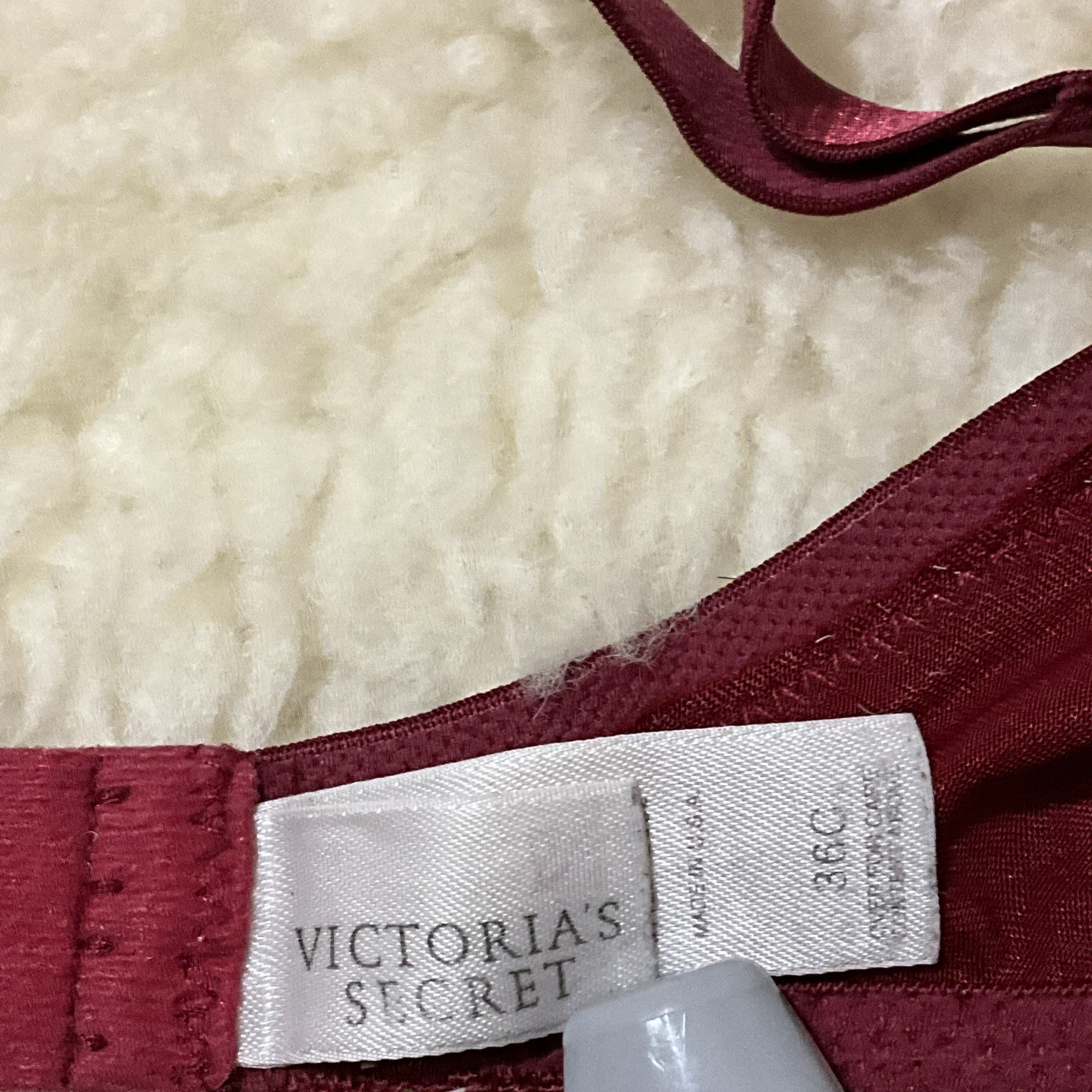 Vintage Victoria’s Secret Second Skin Satin Unlined Full Coverage Bra#961