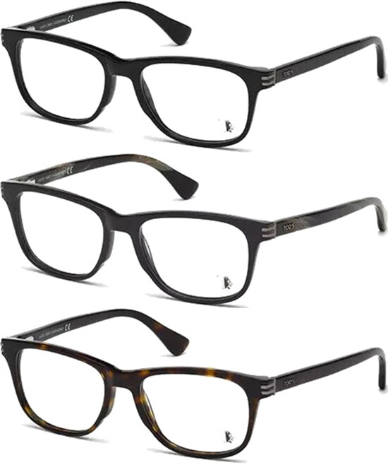 Tod’s Optical Men’s Soft Square Classic Eyeglass Frames TO5104 – Made In Italy