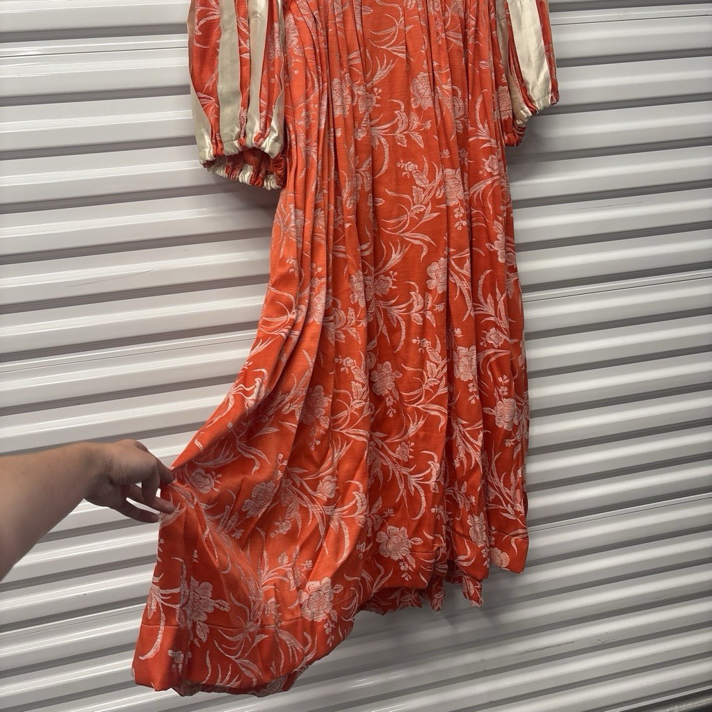 Vintage 1960s 70s medieval renaissance renfaire princess empire waist Dress